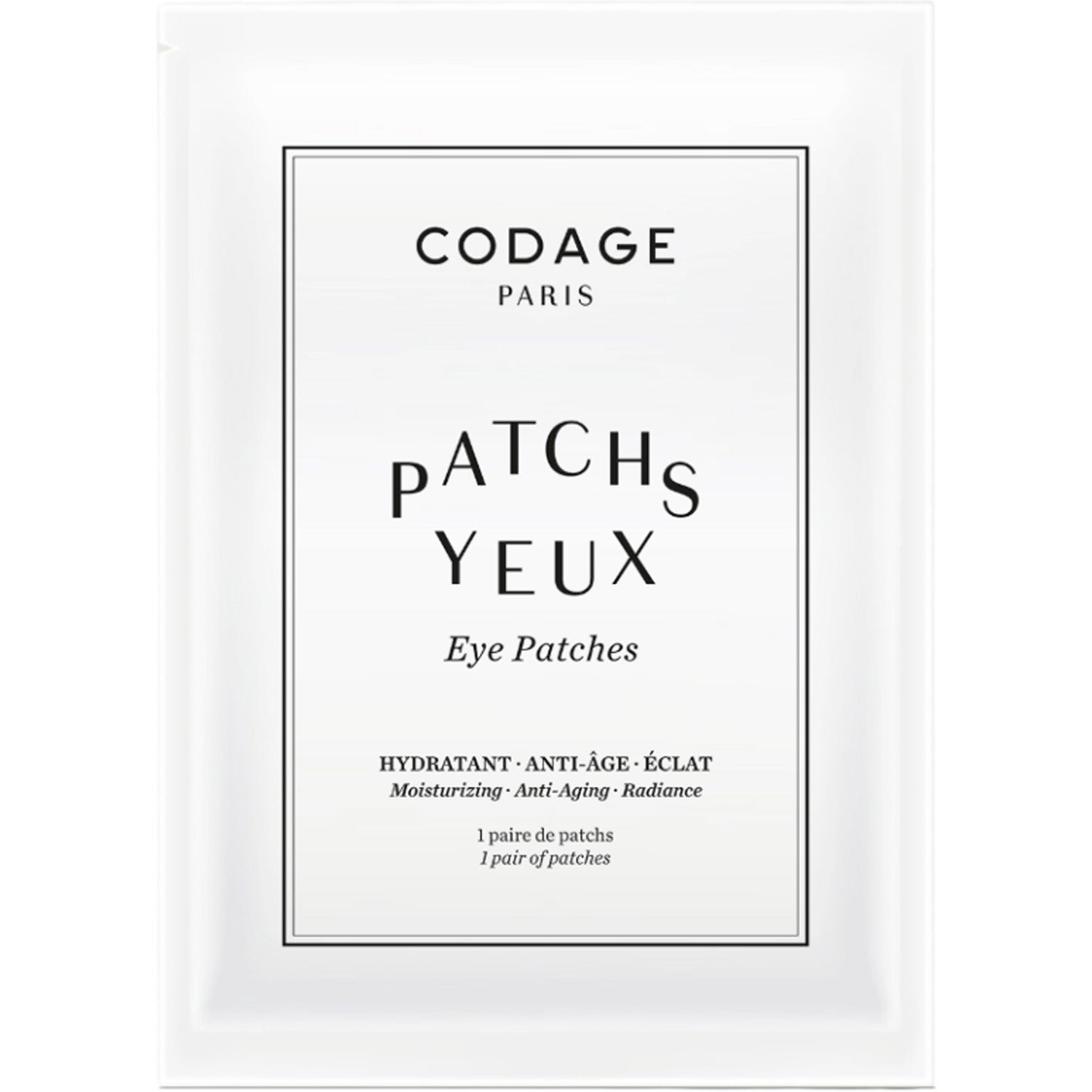 Codage Paris The Eye Contour patches 1 Set - 2 pcs