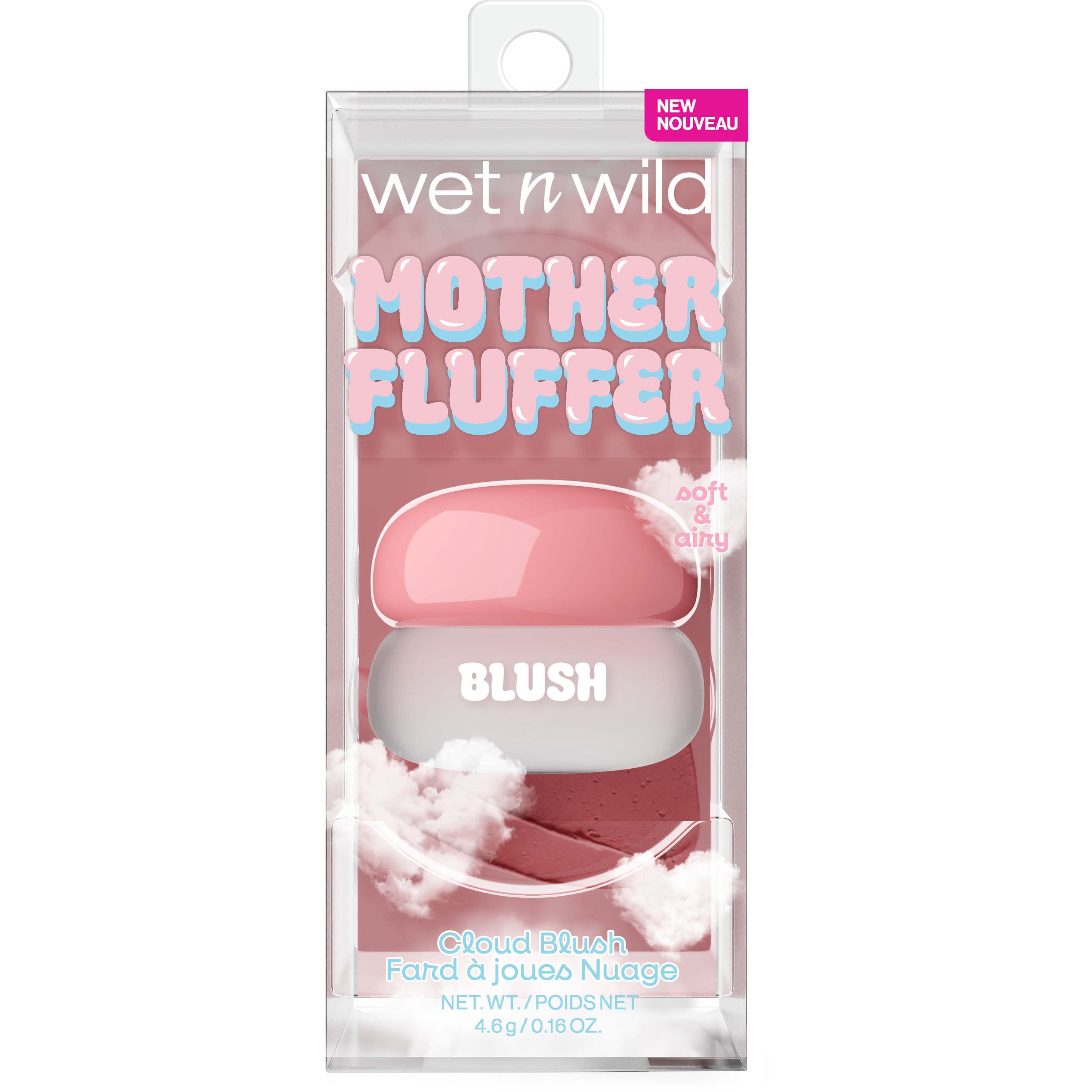 Wet n Wild Mother Fluffer Cloud Blush Rose The Roof 4g