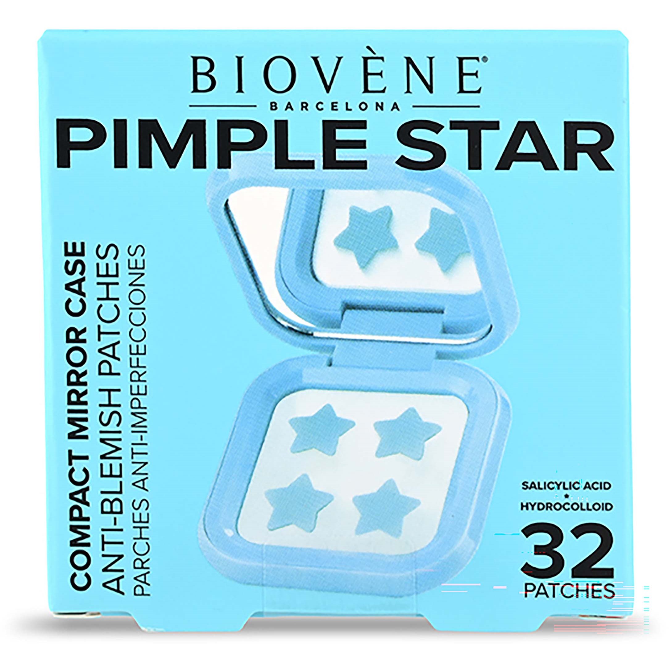 Pimple Star With Mirror Case Anti-Blemish Stars