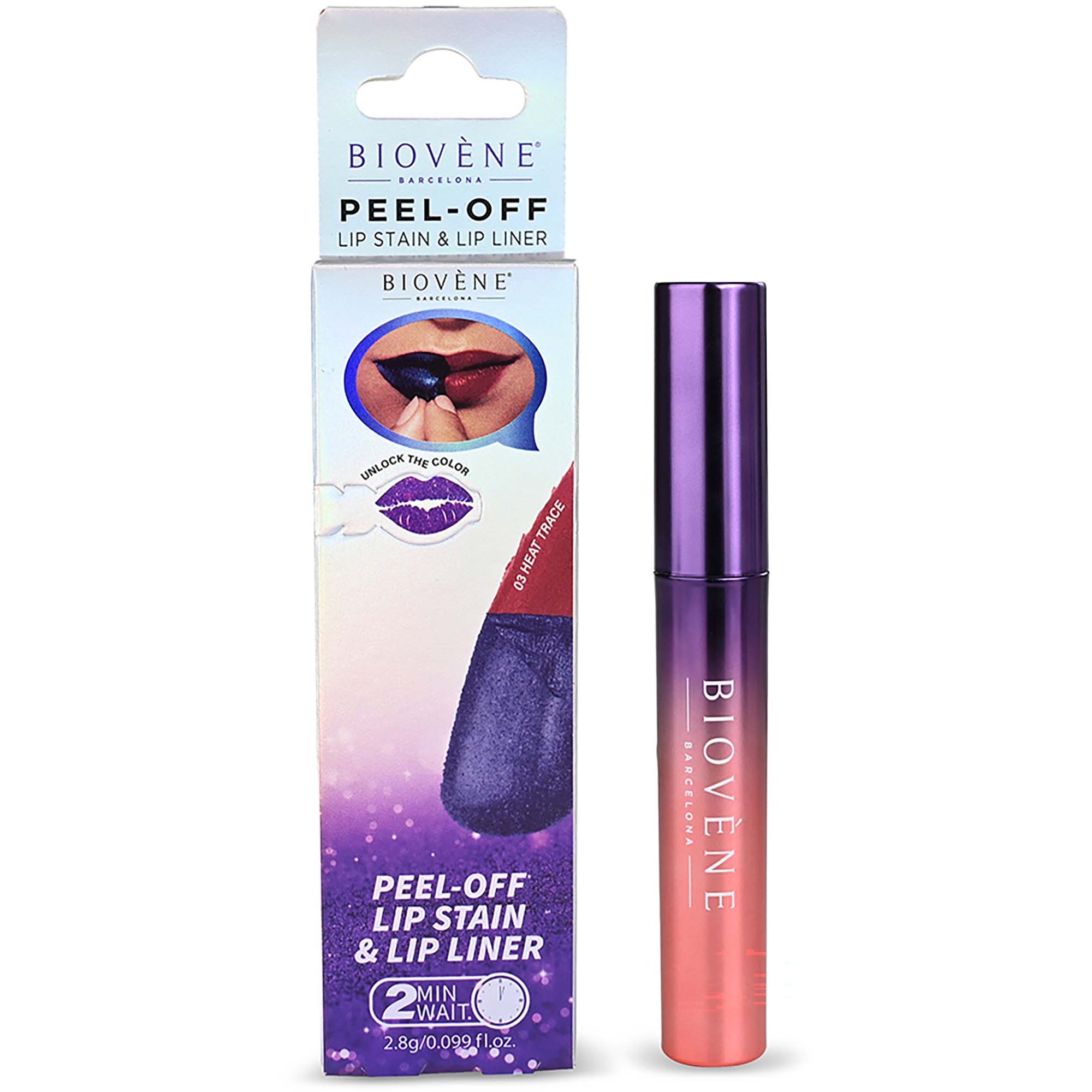 Biovène Peel-Off Perfect Reveal Lip Stain & Liner In One Bare Fli