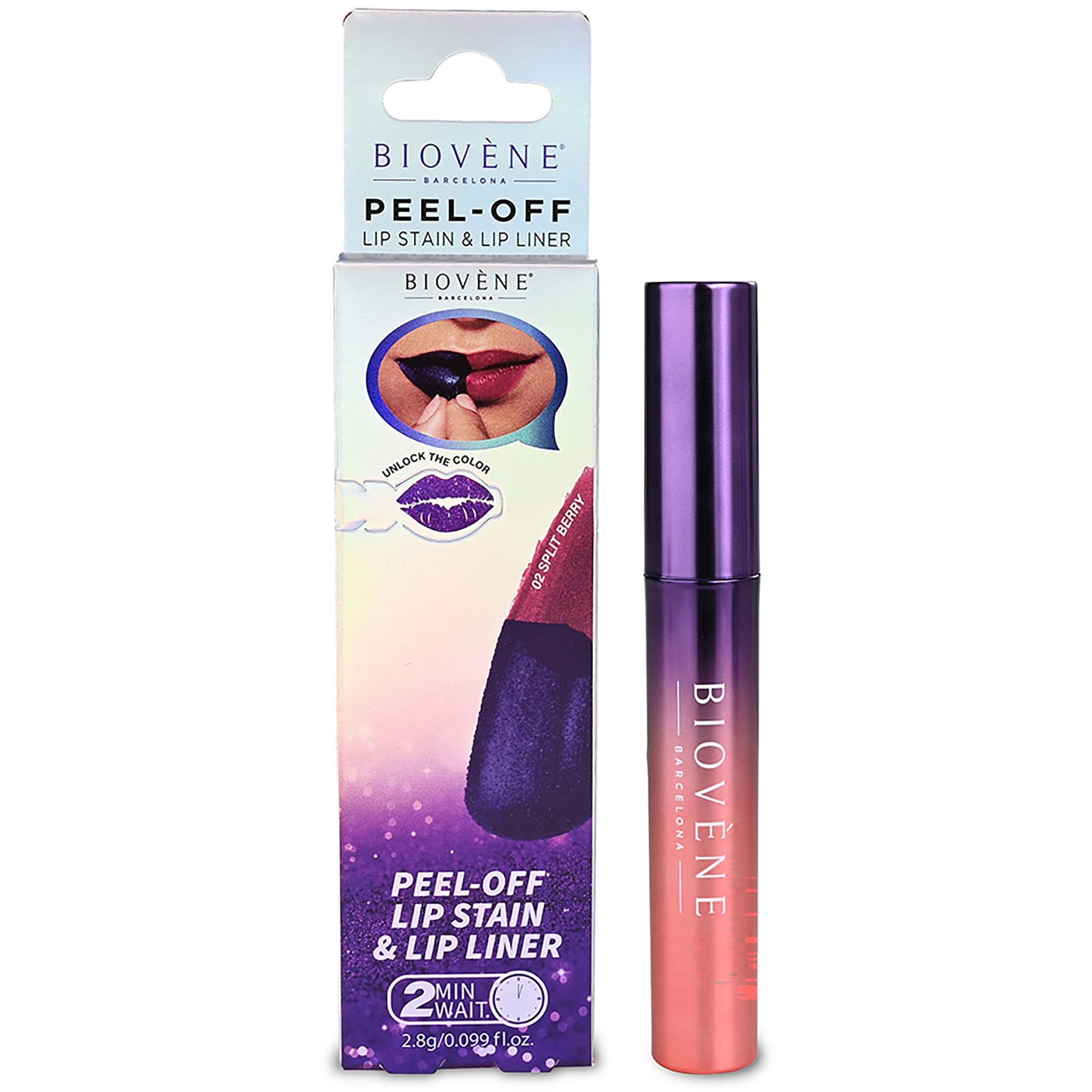 Biovène Peel-Off Perfect Reveal Lip Stain & Liner In One Bare Fli