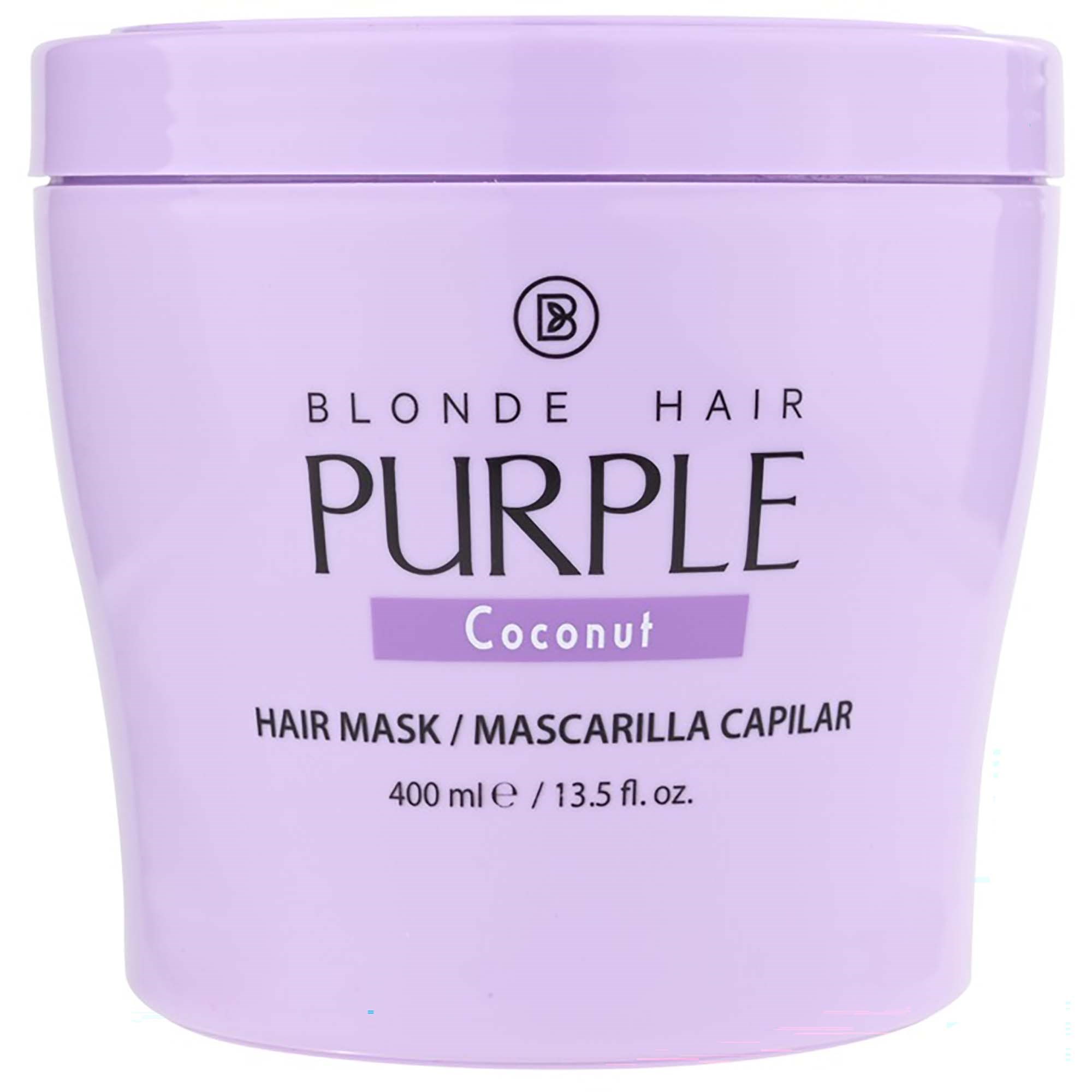 Biovène B - BEST HAIR Purple Coconut Hair Mask - Blonde Hair 400 ml