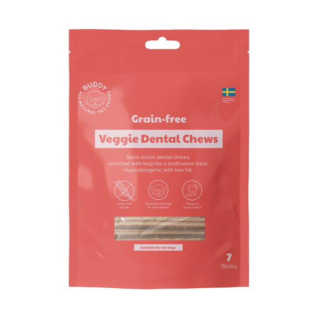 Buddy Care Grain-free Veggie Dental Chew 250g