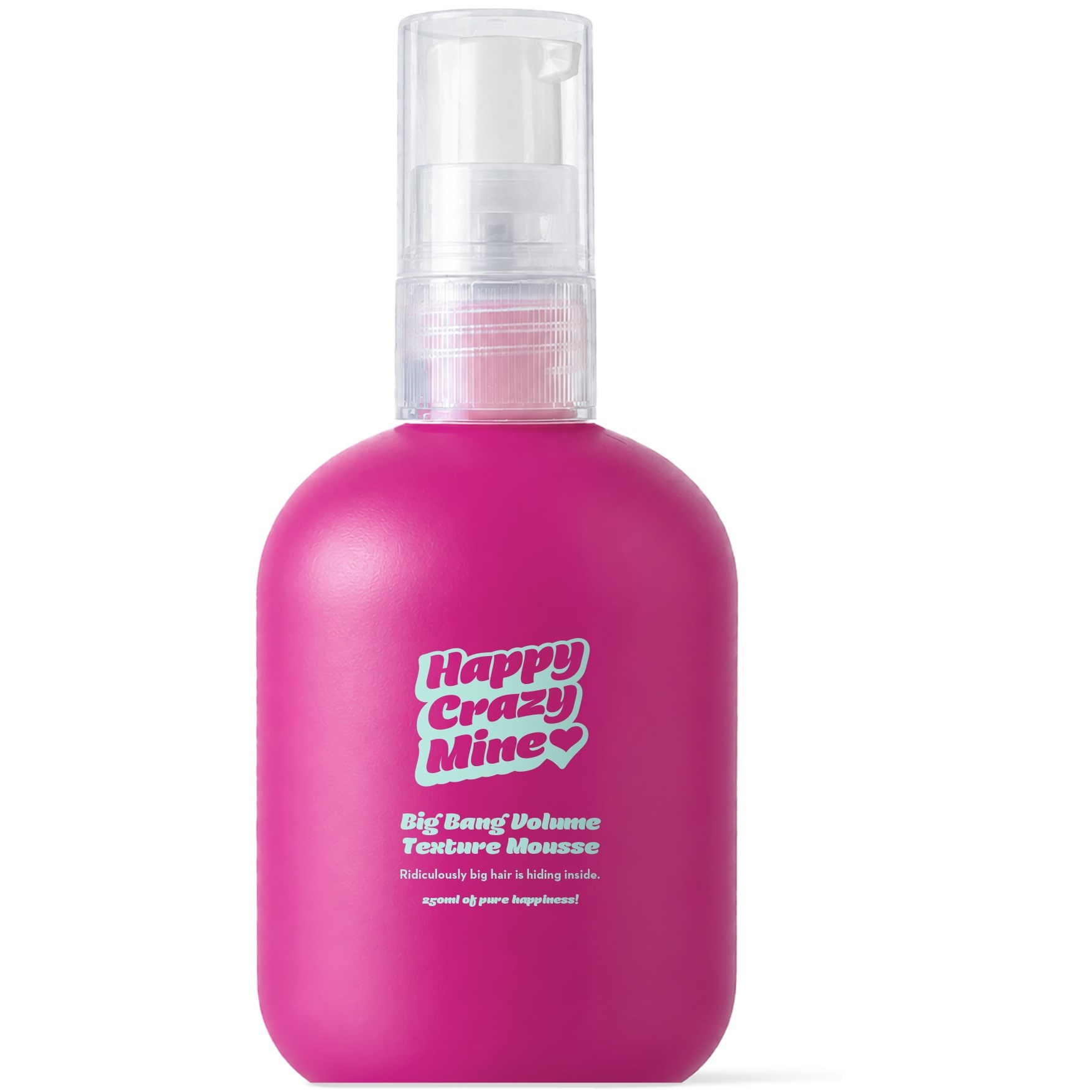 Happy Crazy Mine Big Bang Volume Texture Mousse