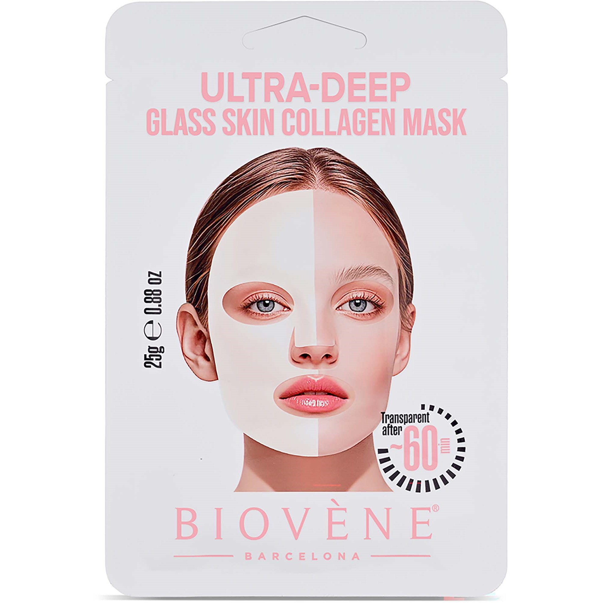 Biovène COLLAGEN ULTRA-DEEP Glass Skin Transparent Facial Mask 25 g