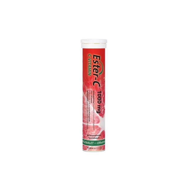 Ester-C 1000mg 20 st brus tab