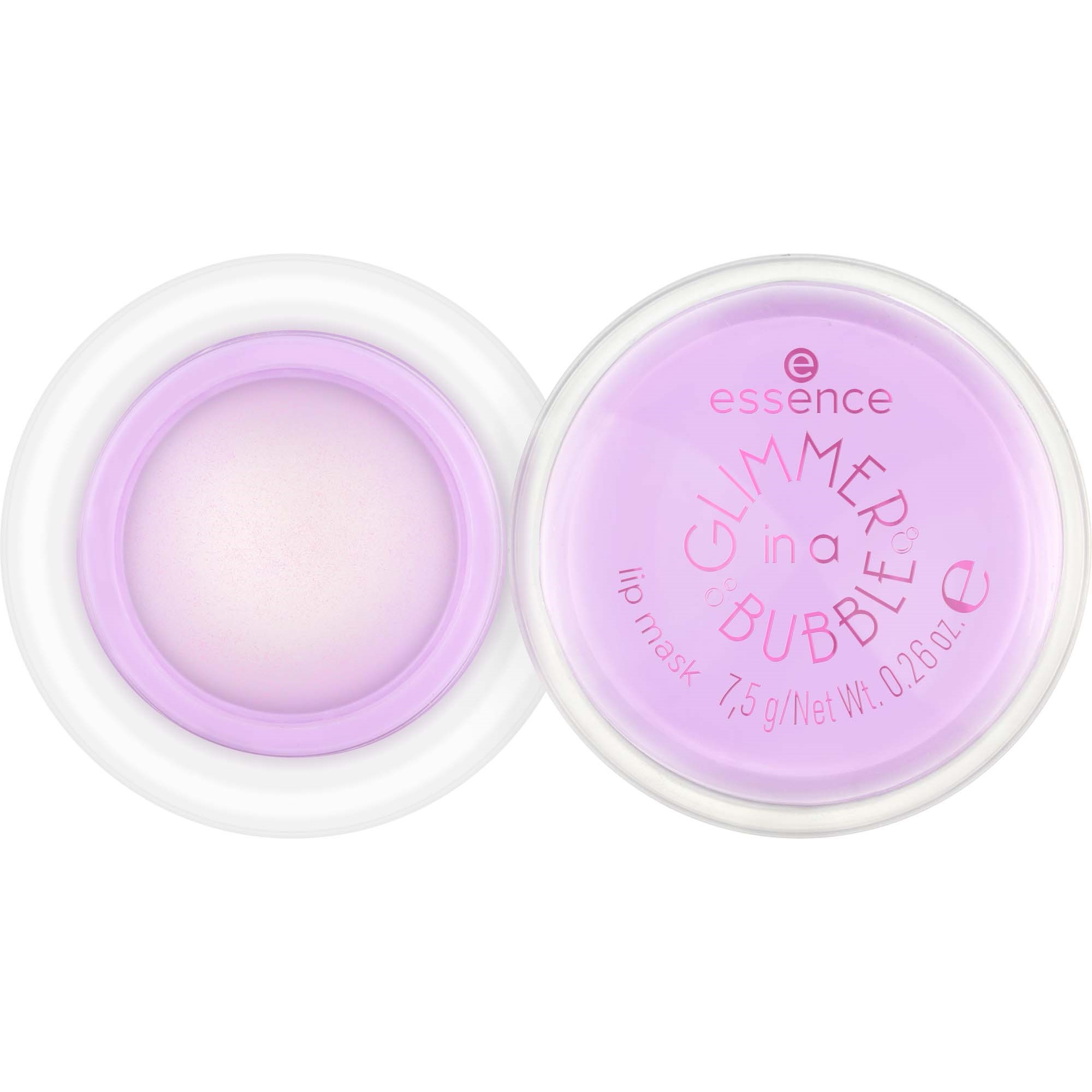 essence Glimmer In A Bubble Lip Mask 01 Kiss In A Bubble 7,5 g