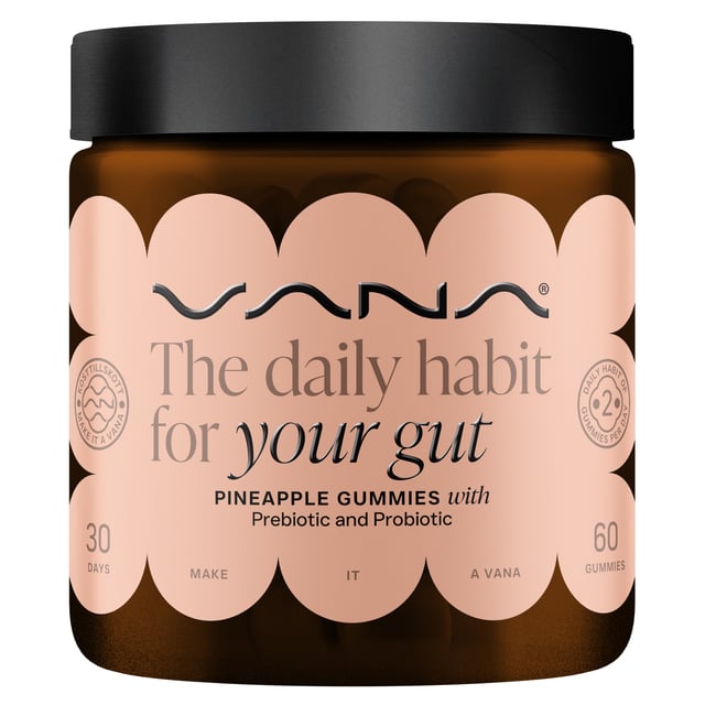 VANA Gut - Prebiotika, Probiotika 60 gummies
