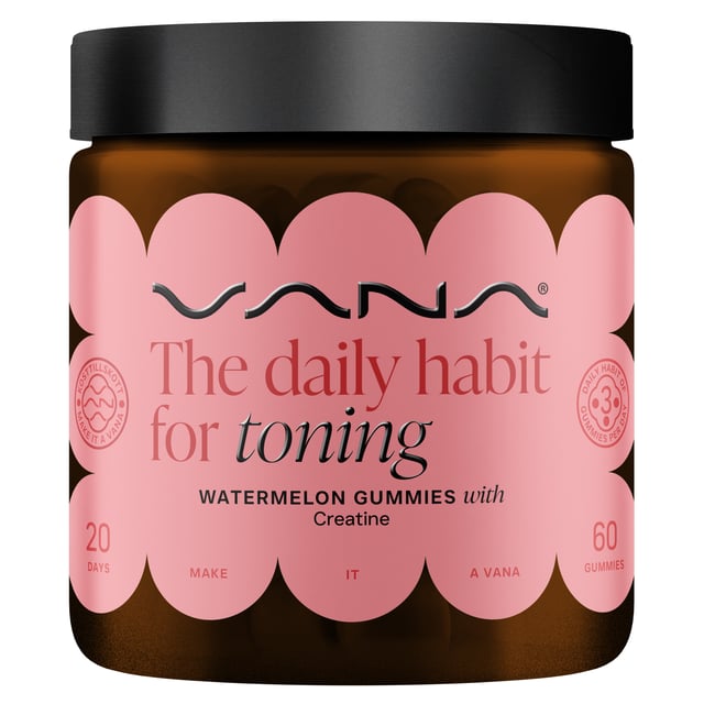 VANA Toning - Creatine Watermelon 60 gummies
