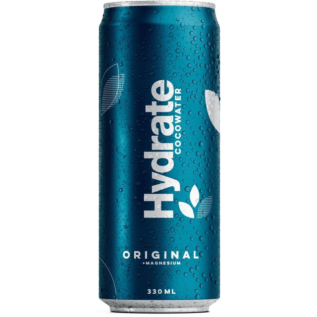 Hydrate Cocowater Kokosvatten Kolsyrad Original 330 ml