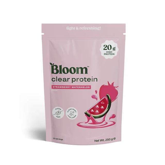 Bloom Clear Protein Collagen Strawberry Watermelon 250 g
