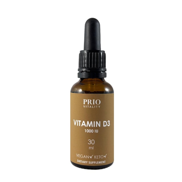 Prio Vitality Vitamin D3 droppar 30 ml