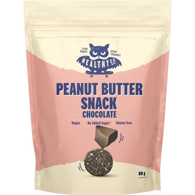 Healthyco Peanut Butter Snack Chocolate 80 g