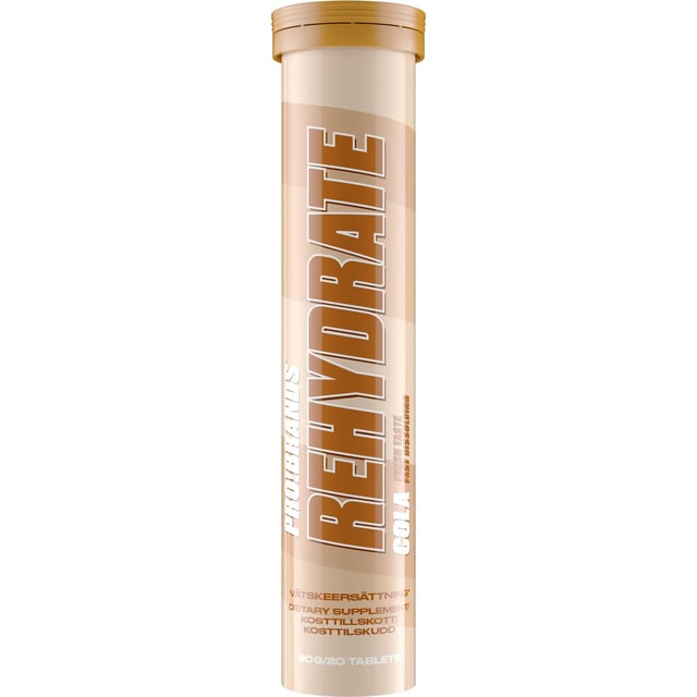 ProBrands Rehydrate Effervescent Cola 20 brustabletter