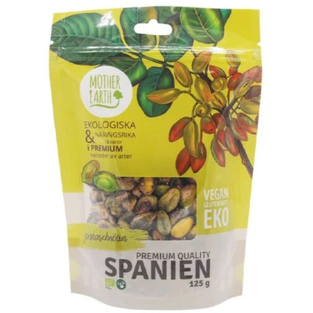 Mother Earth Pistaschnötter Eko 125 g