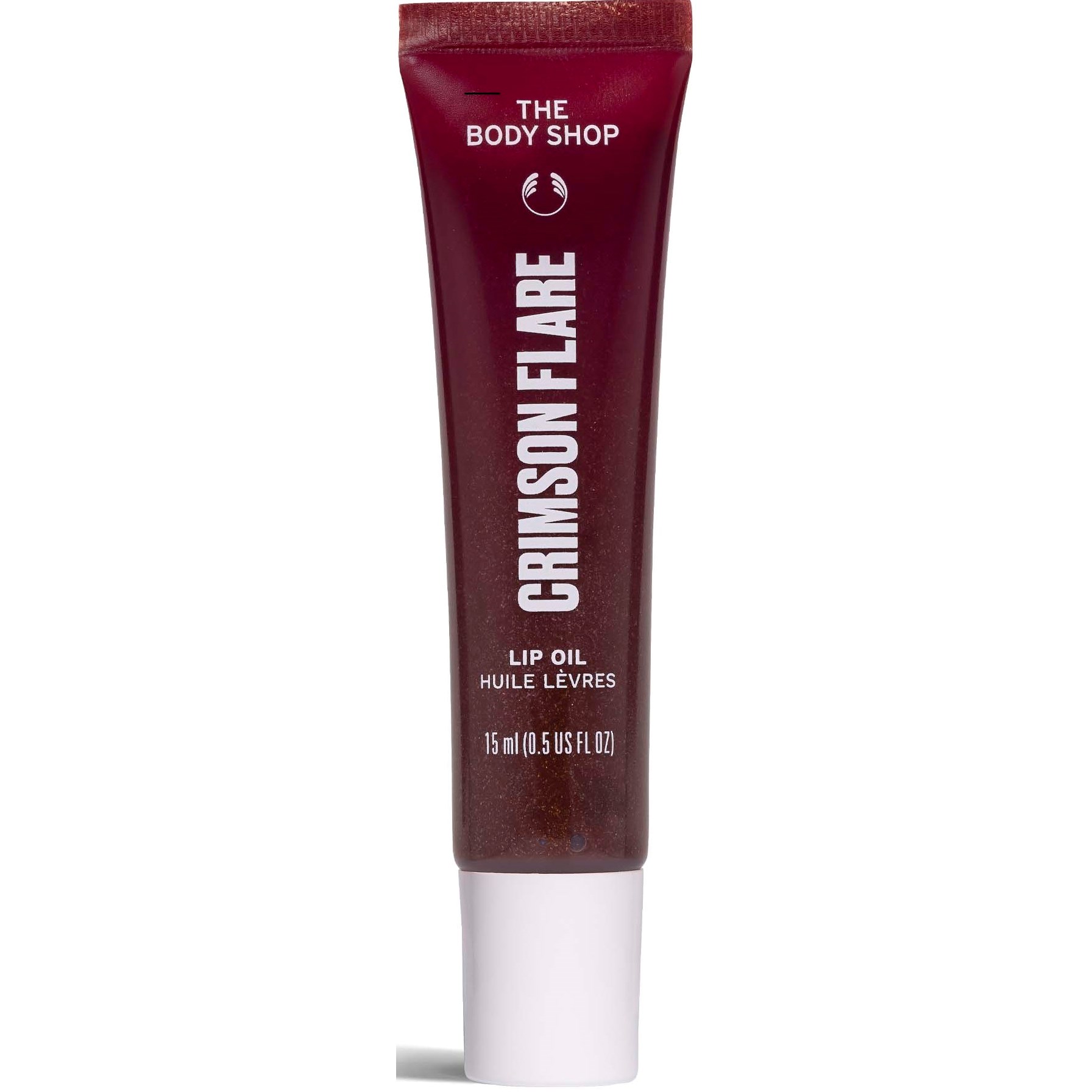 The Body Shop Summer Of Glow Lip Oil Crimson Flare