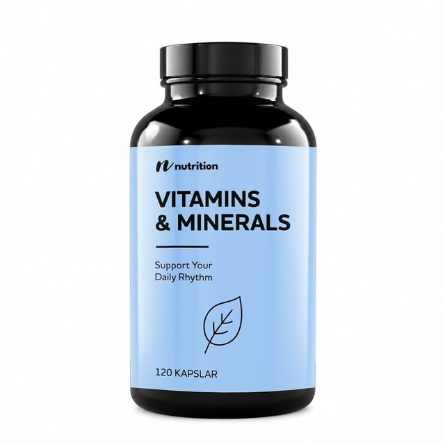 Nuts Fabriken Vitamins & Minerals 120 kapslar