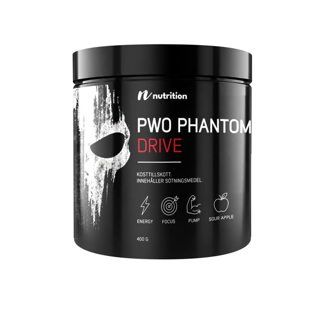 Nuts Fabriken PWO Phantom Drive Sour Apple 400 g