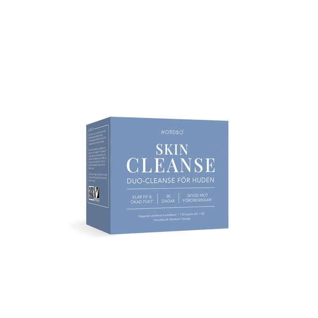Nordbo Skin Cleanse 120 kapslar