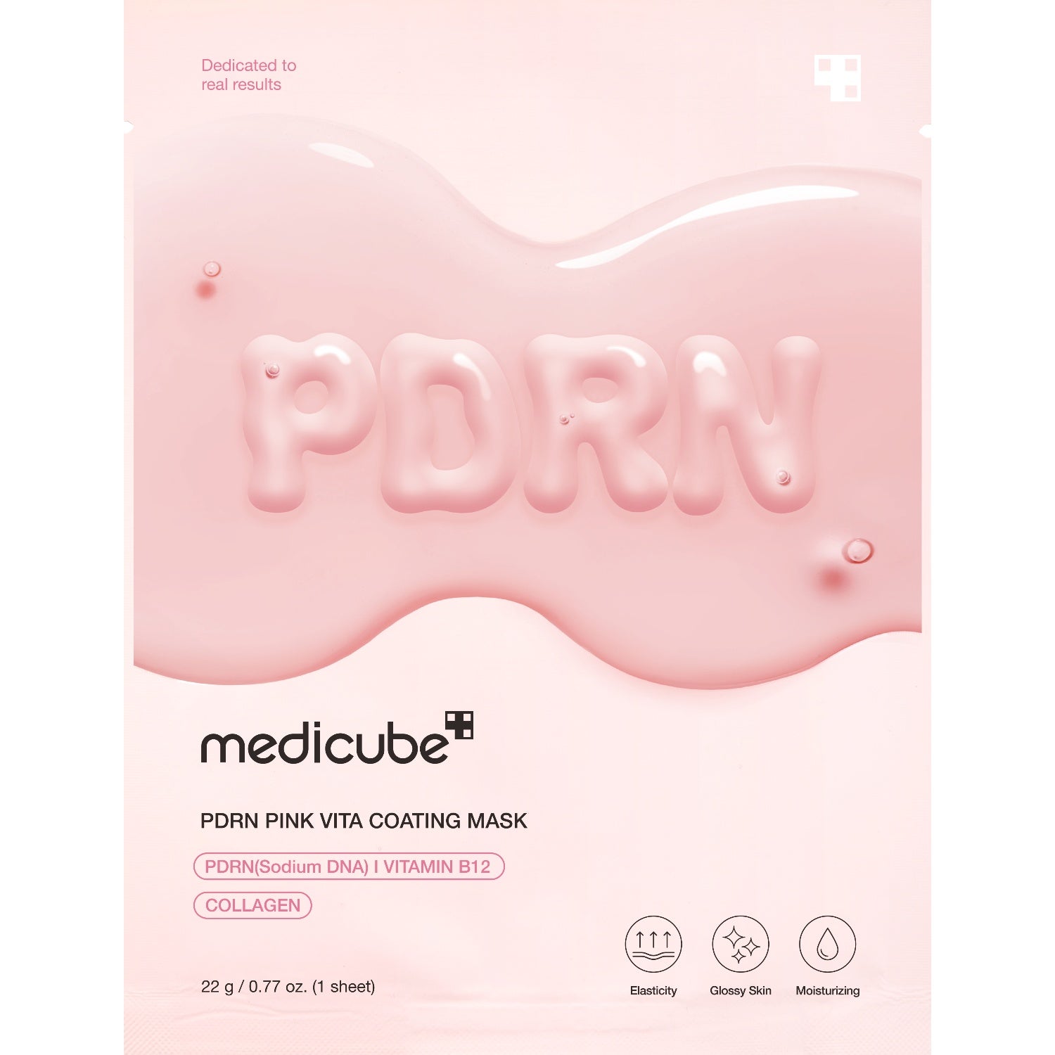 Medicube Pdrn Pink Vita Coating Mask 22 g