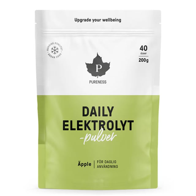 Pureness Daily Elektrolytpulver Äpple 200 g
