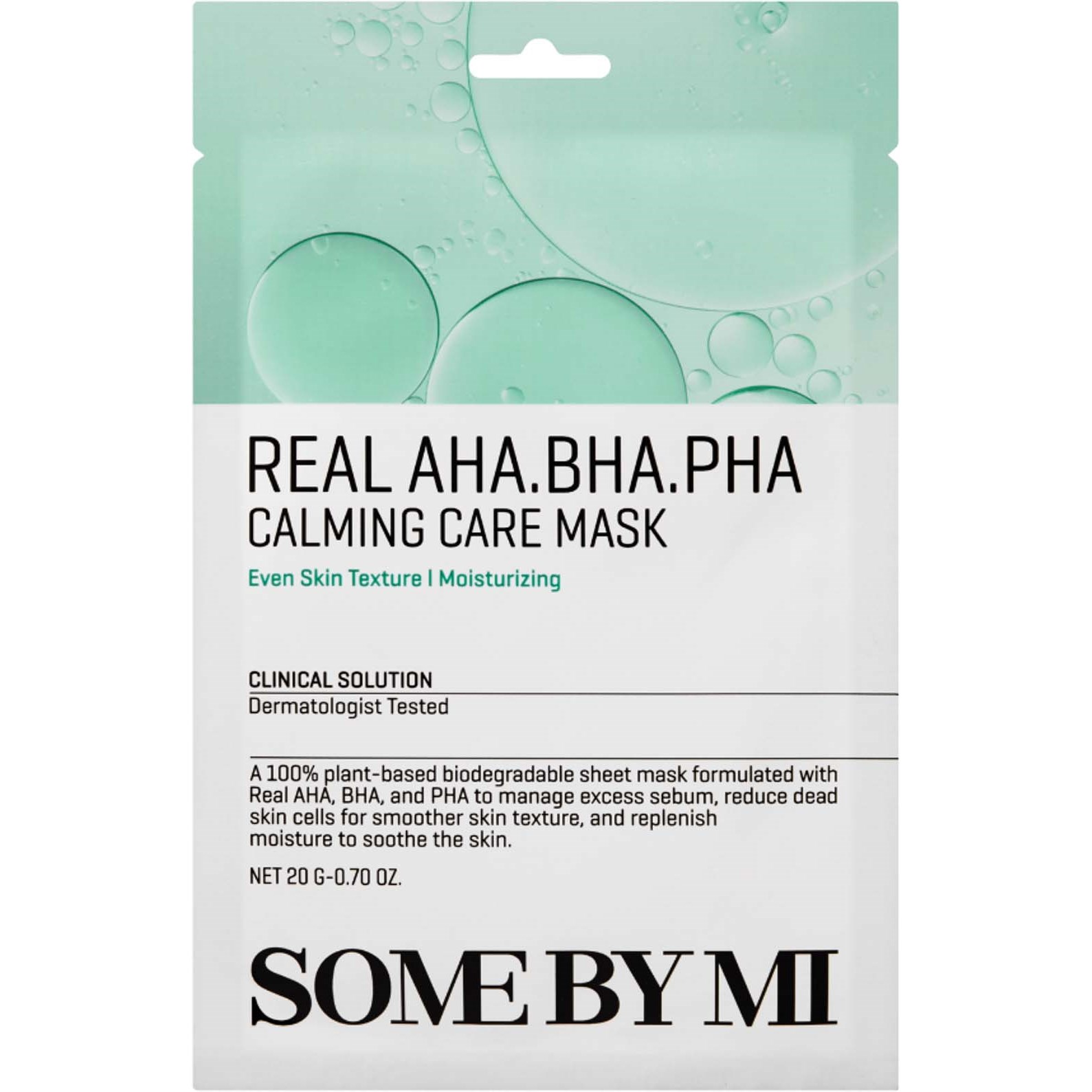 SOME BY MI Real AHA BHA PHA Calming Care Mask 20 g