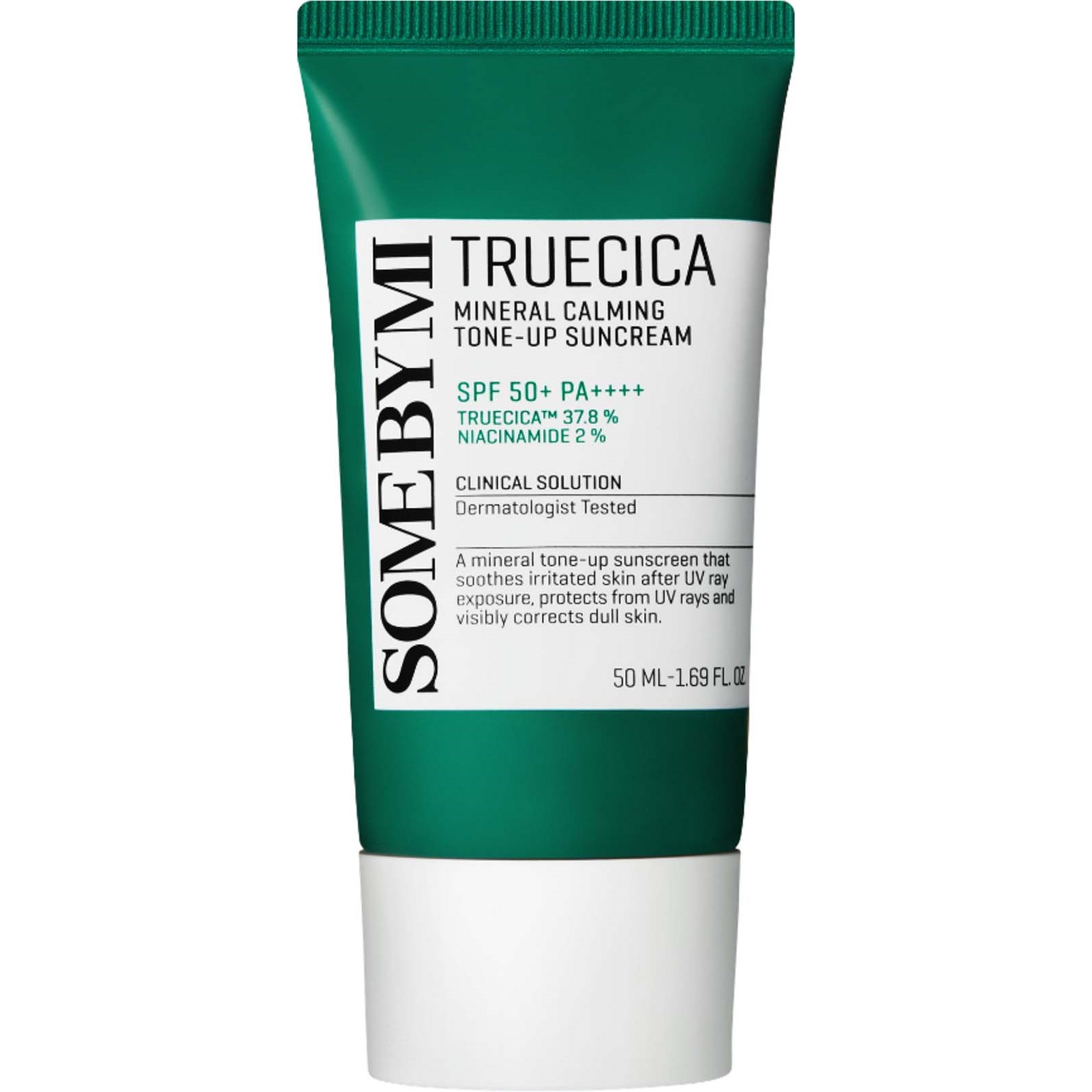 SOME BY MI Truecica Mineral Calming Tone-up Suncream SPF 50+ PA++++ 50 ml