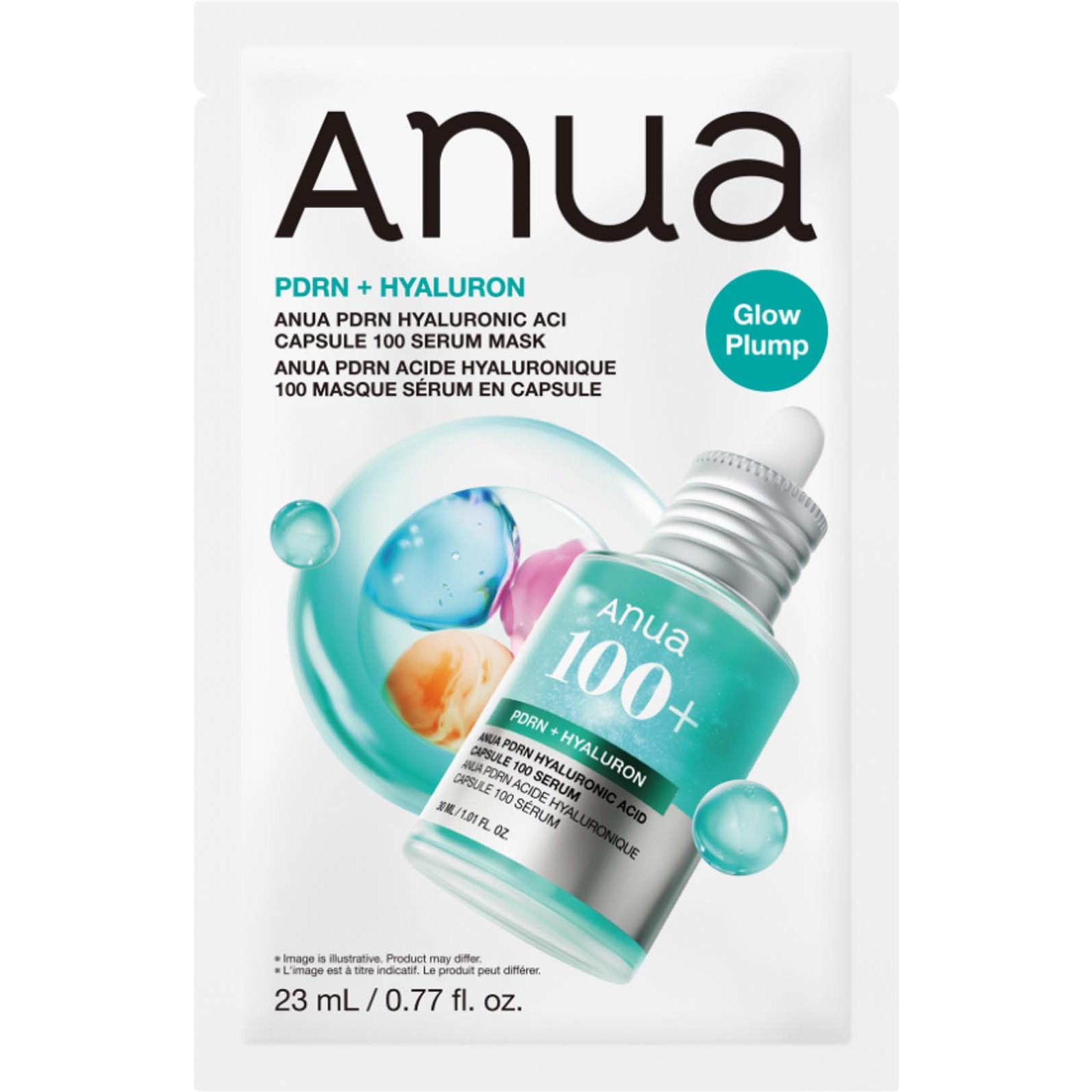 ANUA PDRN Hyaluronic Acid Capsule 100 Serum Mask 25 ml