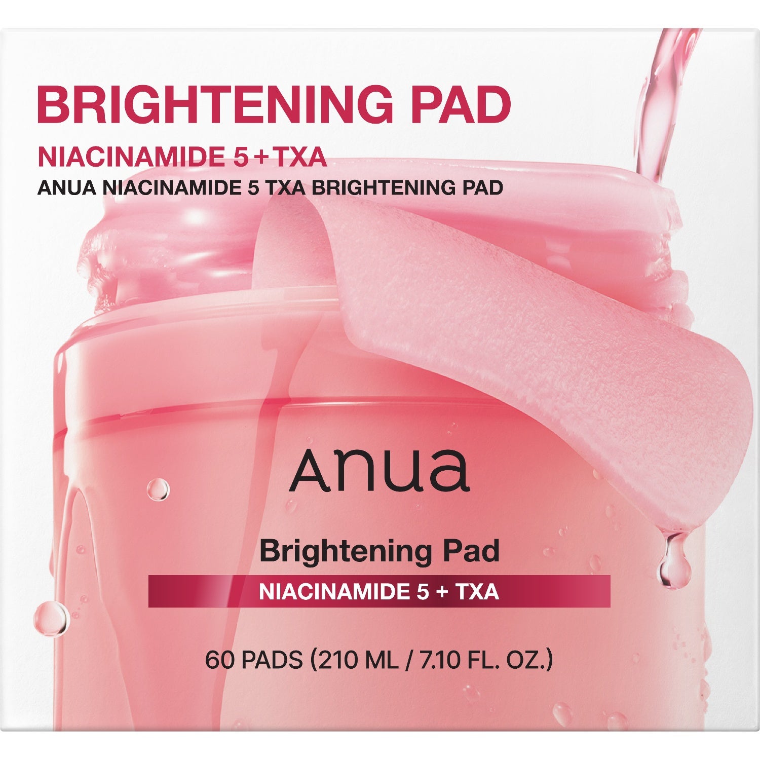 Anua NIACINAMIDE 5 TXA BRIGHTENING PAD 210 ml
