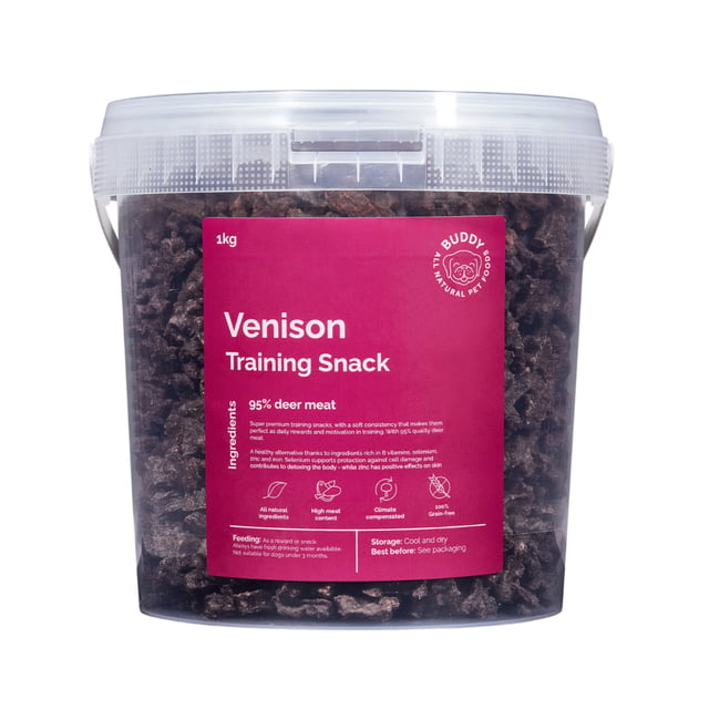 Buddy Pet Foods Venison Training Snack 1 kg