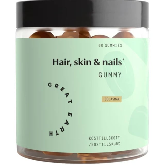Great Earth Hair Skin & Nails 60 Gummies