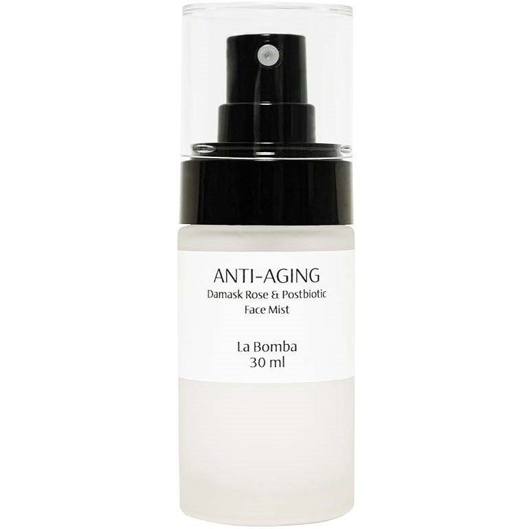 La Bomba Anti-aging Mist Damask Rose Postbiotic Travel Size 30 ml