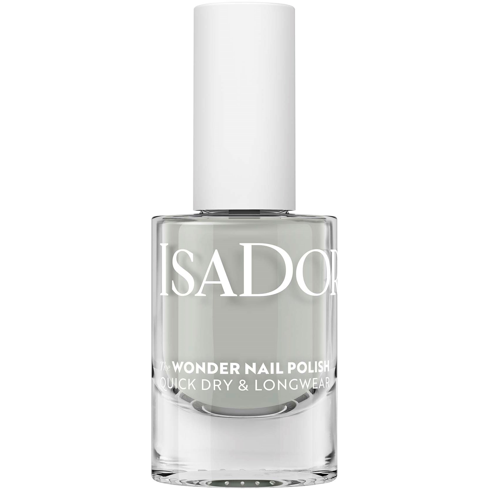 IsaDora The Wonder Nail Polish Quick Dry & Longwear 224 Light Grey