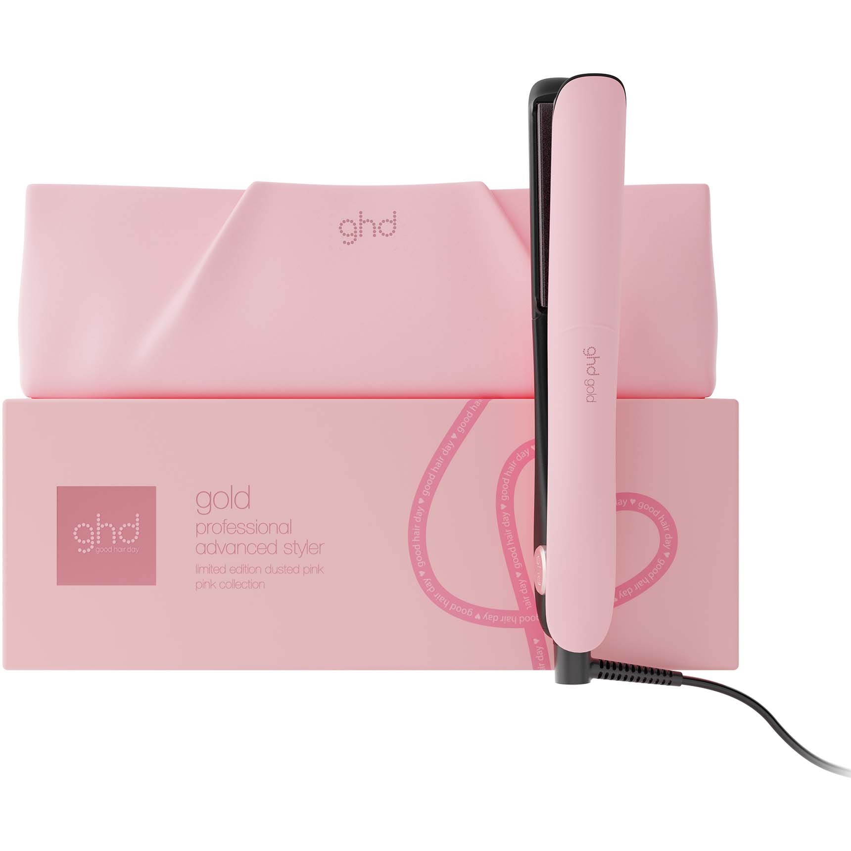 ghd Gold Limited Edition Hair Straightener in Dusted Pink