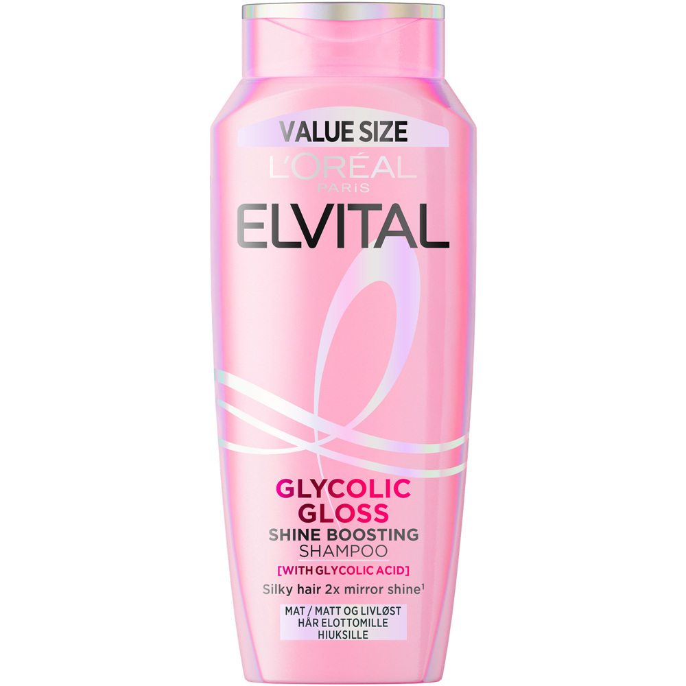 Elvital Glycolic Gloss Shampoo, 400ml