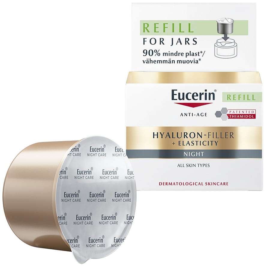 HYALURON-FILLER + ELASTICITY Night Cream 50 ml, Refill