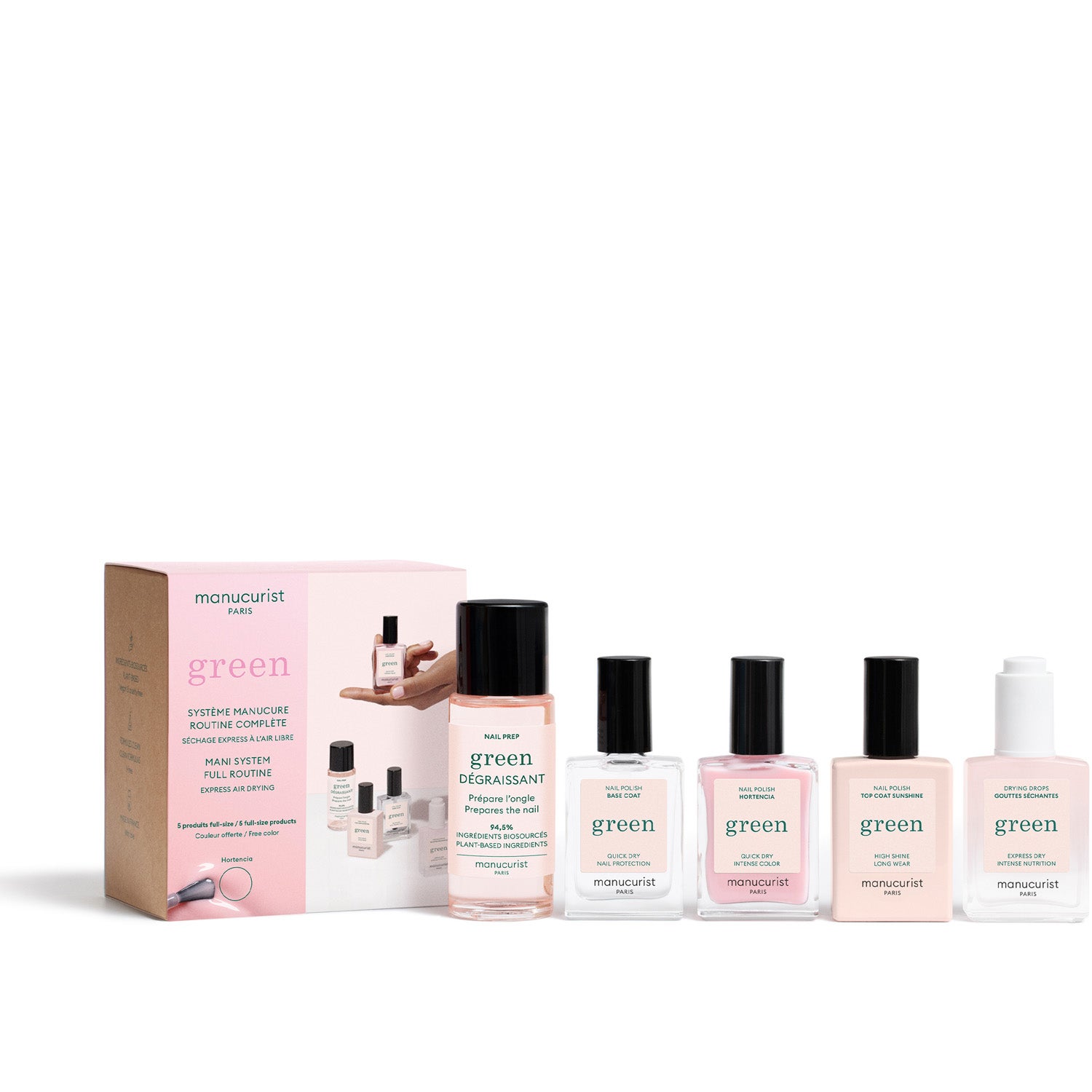 Manucurist Green Discovery Kit + Hortencia 45 ml