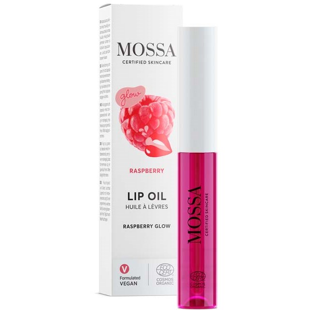 Mossa Lip Oil Raspberry Glow 4 ml