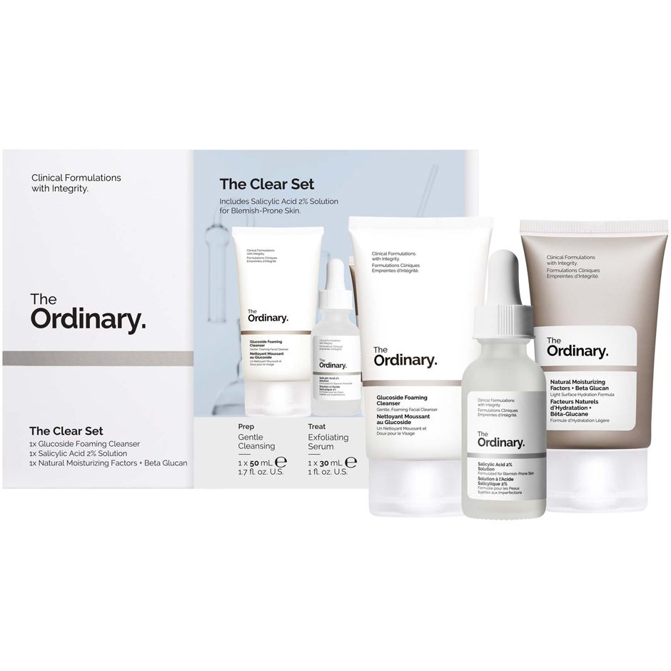 The Ordinary The Clear Set 50ml+30ml+30ml