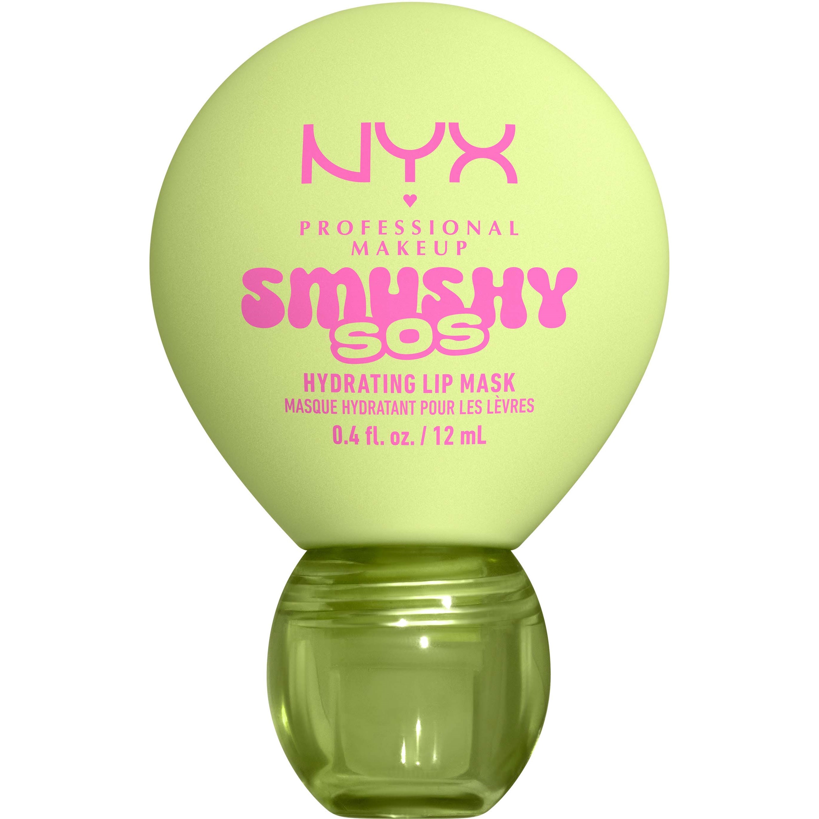 NYX PROFESSIONAL MAKEUP Smushy SOS Hydrating Lip Mask 01 Green Sereni-Tea