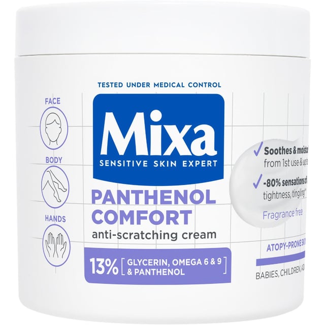 Mixa Panthenol Comfort Anti-Scratching Cream 400ml