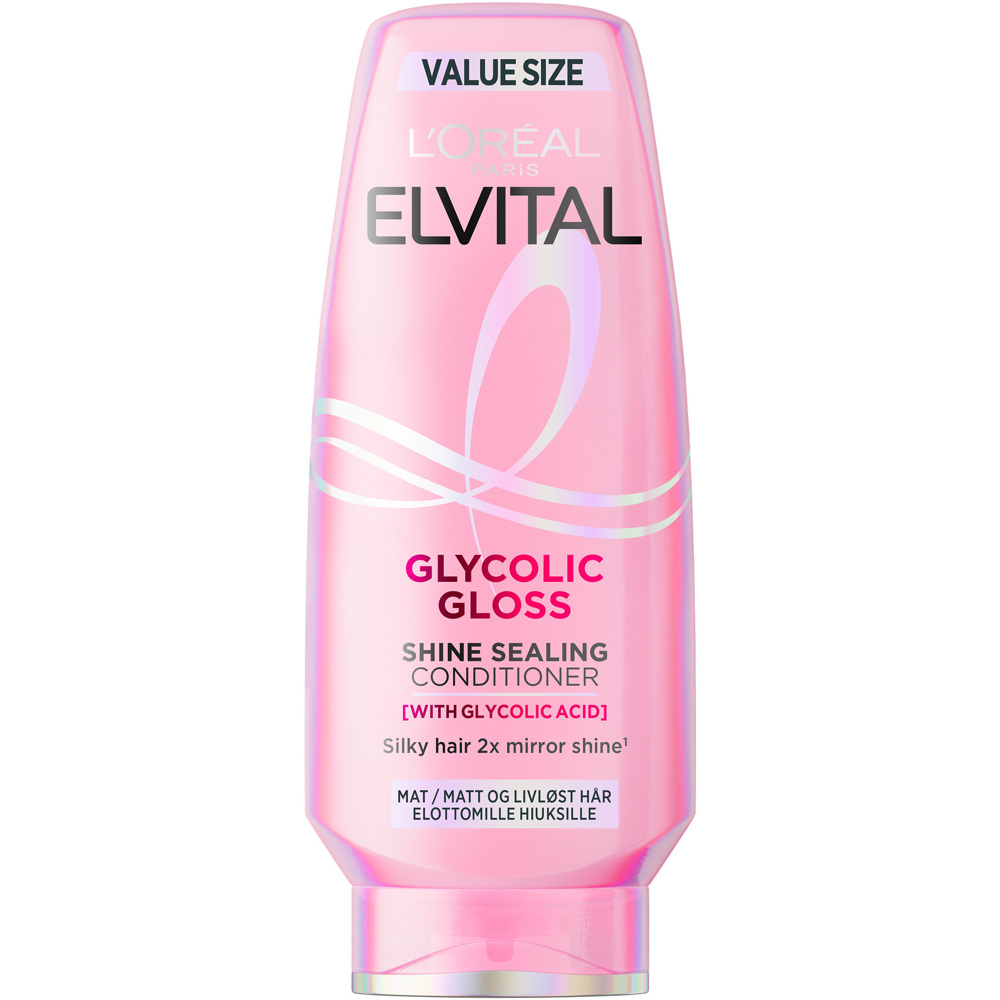 Elvital Glycolic Gloss Conditioner, 400ml
