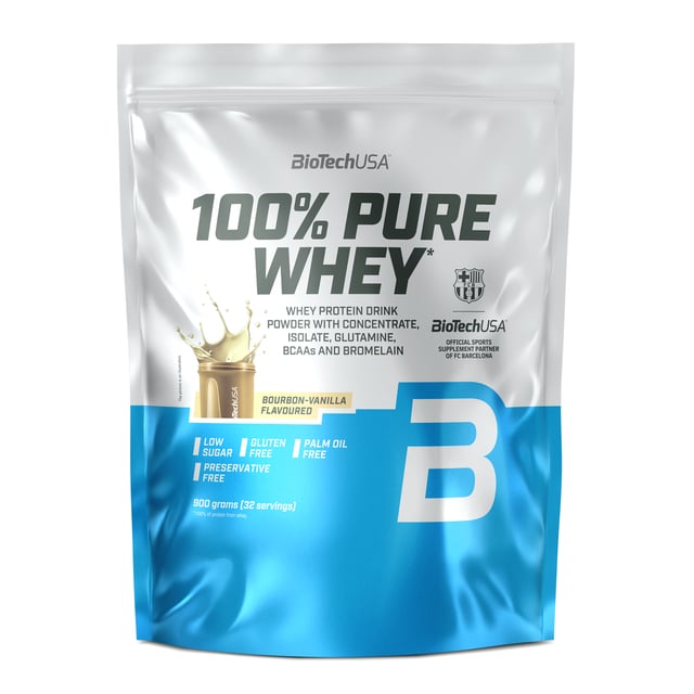 BioTechUSA 100% Pure Whey Vanilla 900 g
