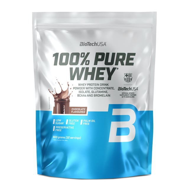 BioTechUSA 100% Pure Whey Chocolate 900 g