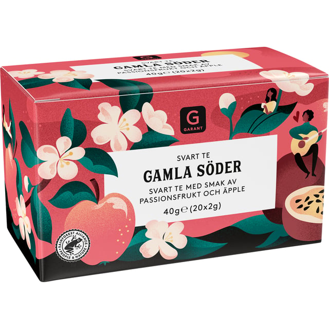 Garant Svart Te Gamla Söder 40 g