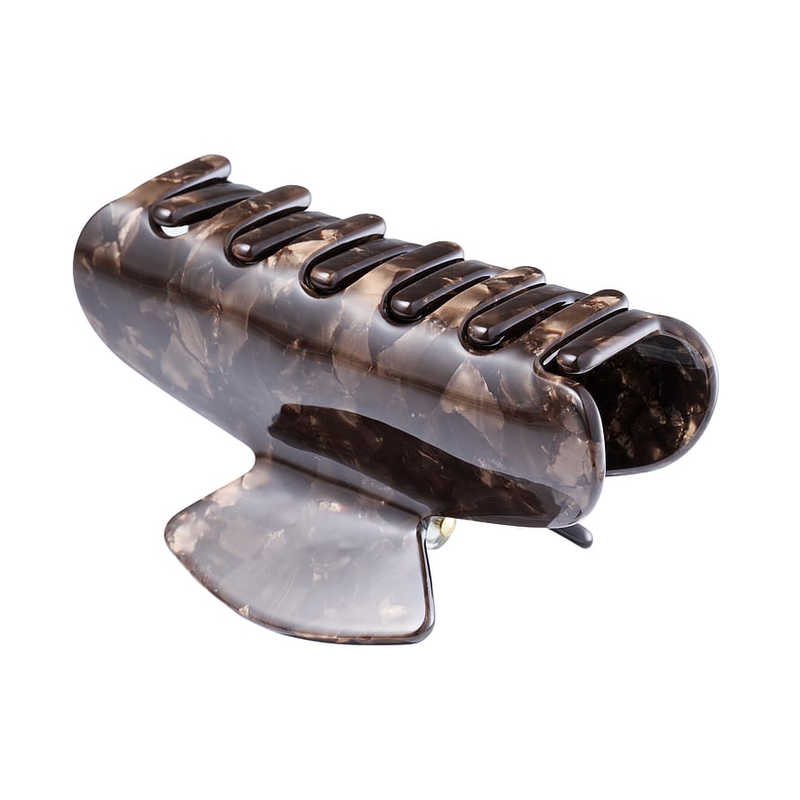 Hair Claw Clip Brown Brown
