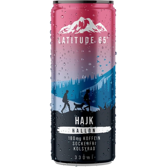 Latitude 65 Hajk- Hallon 330 ml