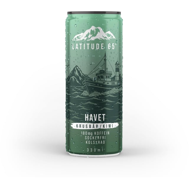 Latitude 65 Havet- Krusbär/Kiwi 330 ml