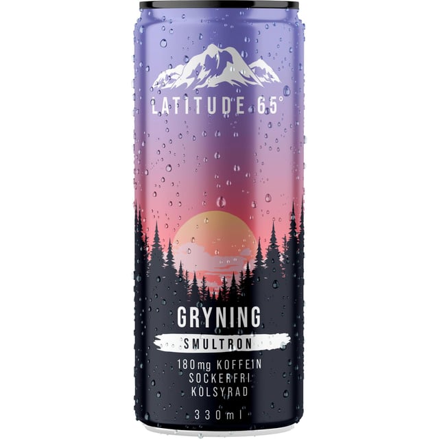 Latitude 65 Gryning- Smultron 330 ml