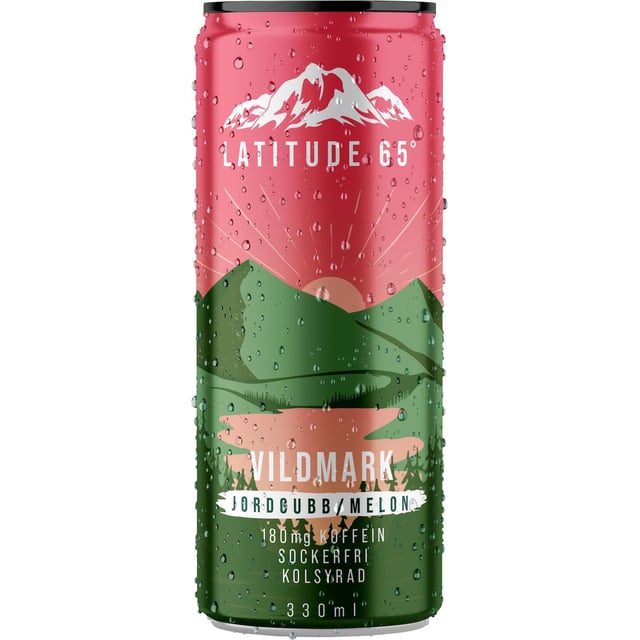 Latitude 65 Vildmark- Jordgubb/Melon 330 ml